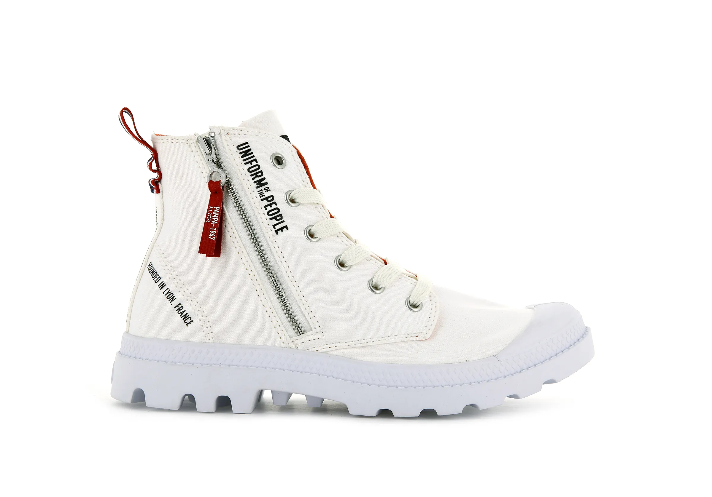 77023-116-M Pampa Hi Outzip Uniform of The People Star White