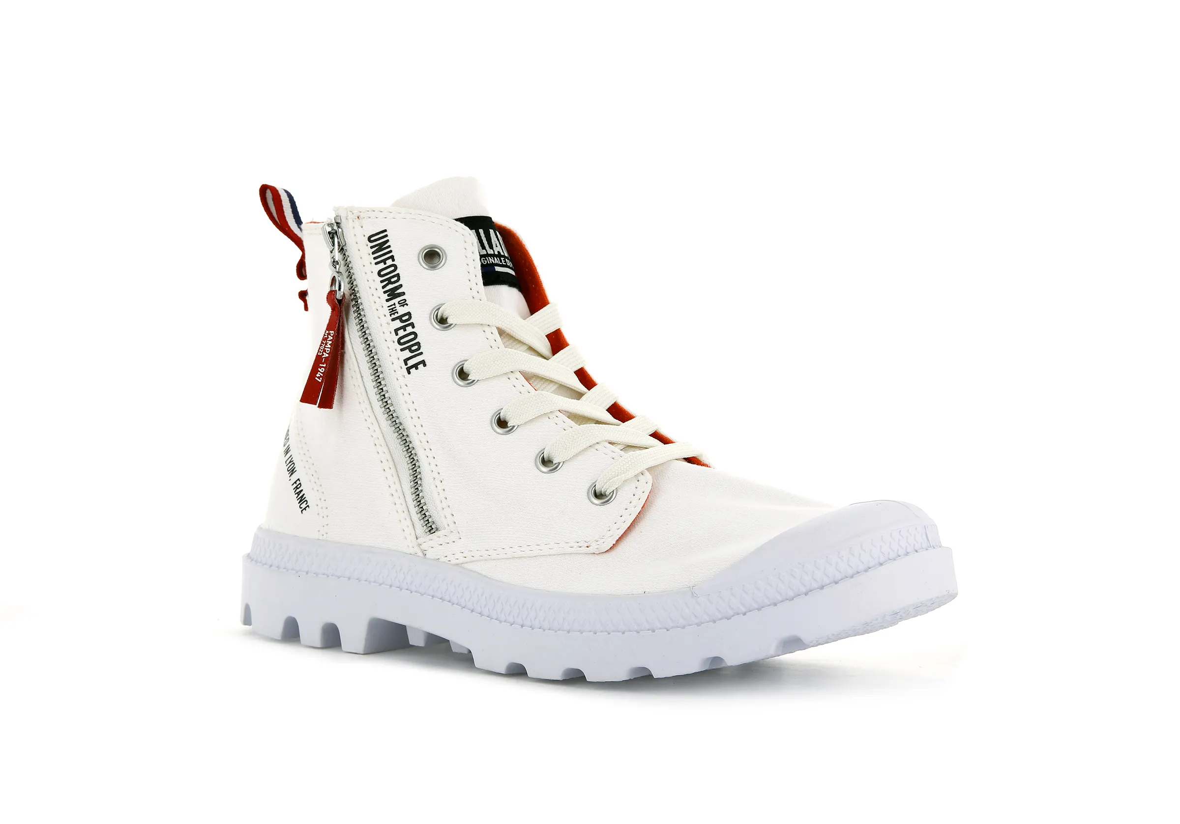 77023-116-M Pampa Hi Outzip Uniform of The People Star White