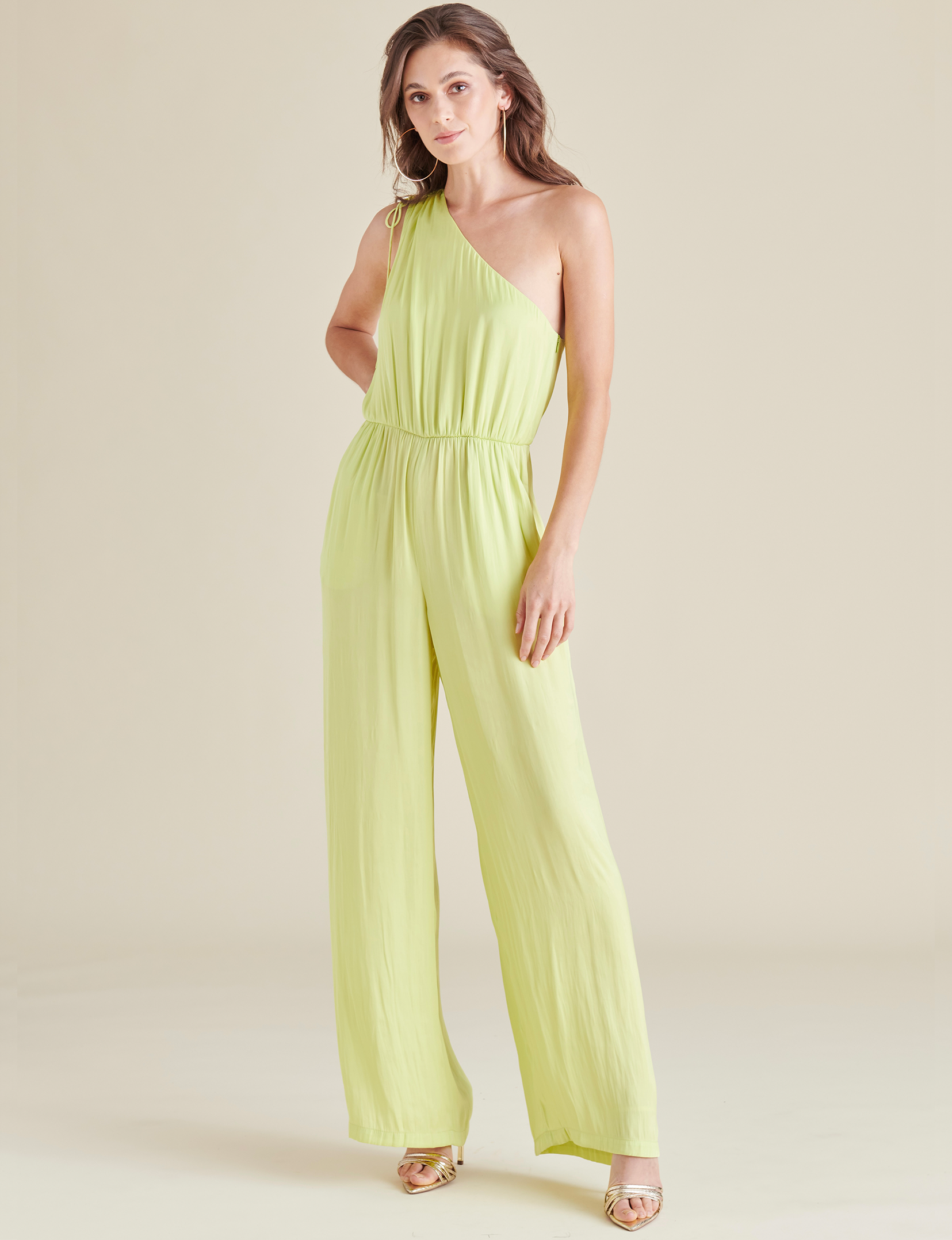 Adele Golden Lime Jumpsuit