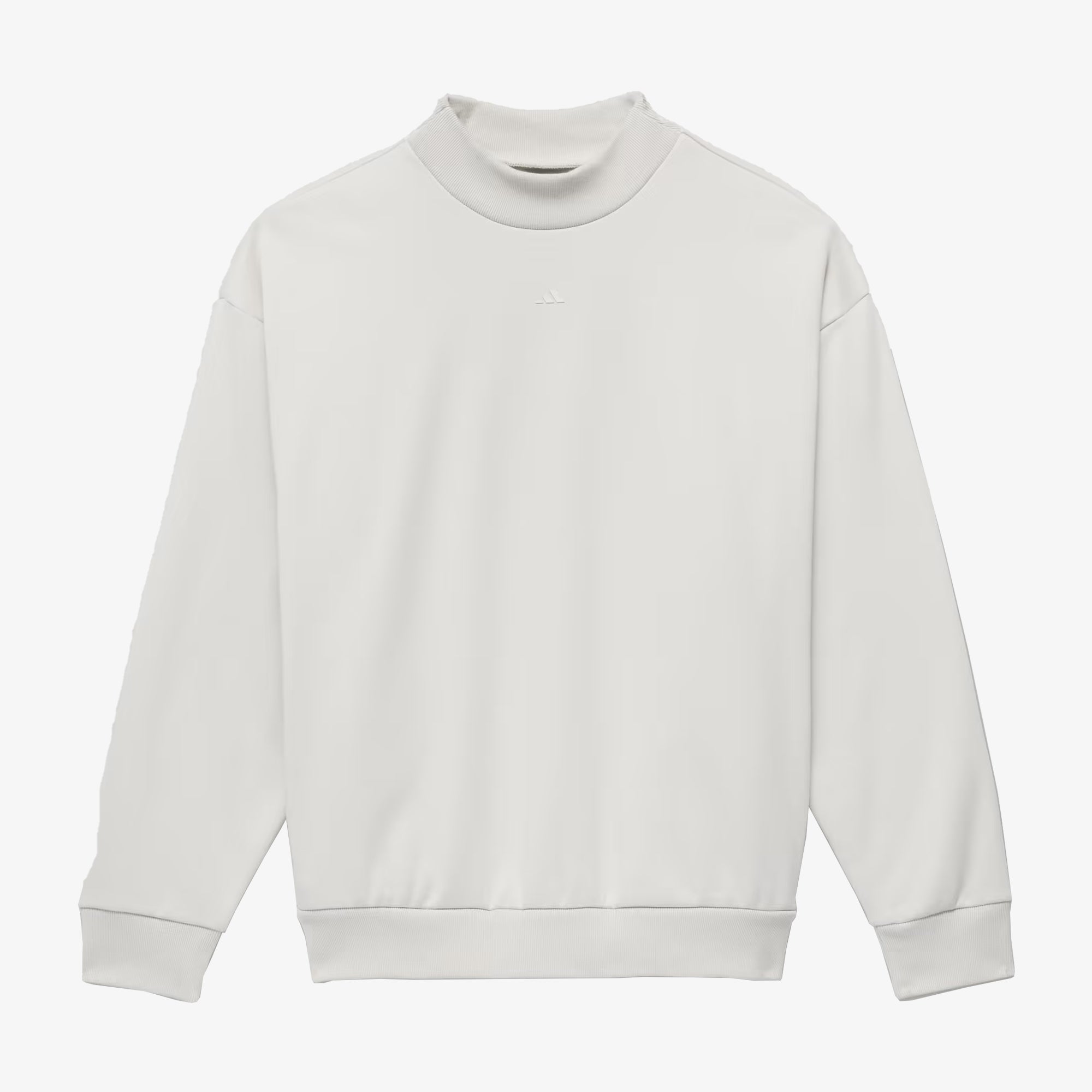 Adidas Basketball 001 Crew Neck Sweat, Talc - Shop Now