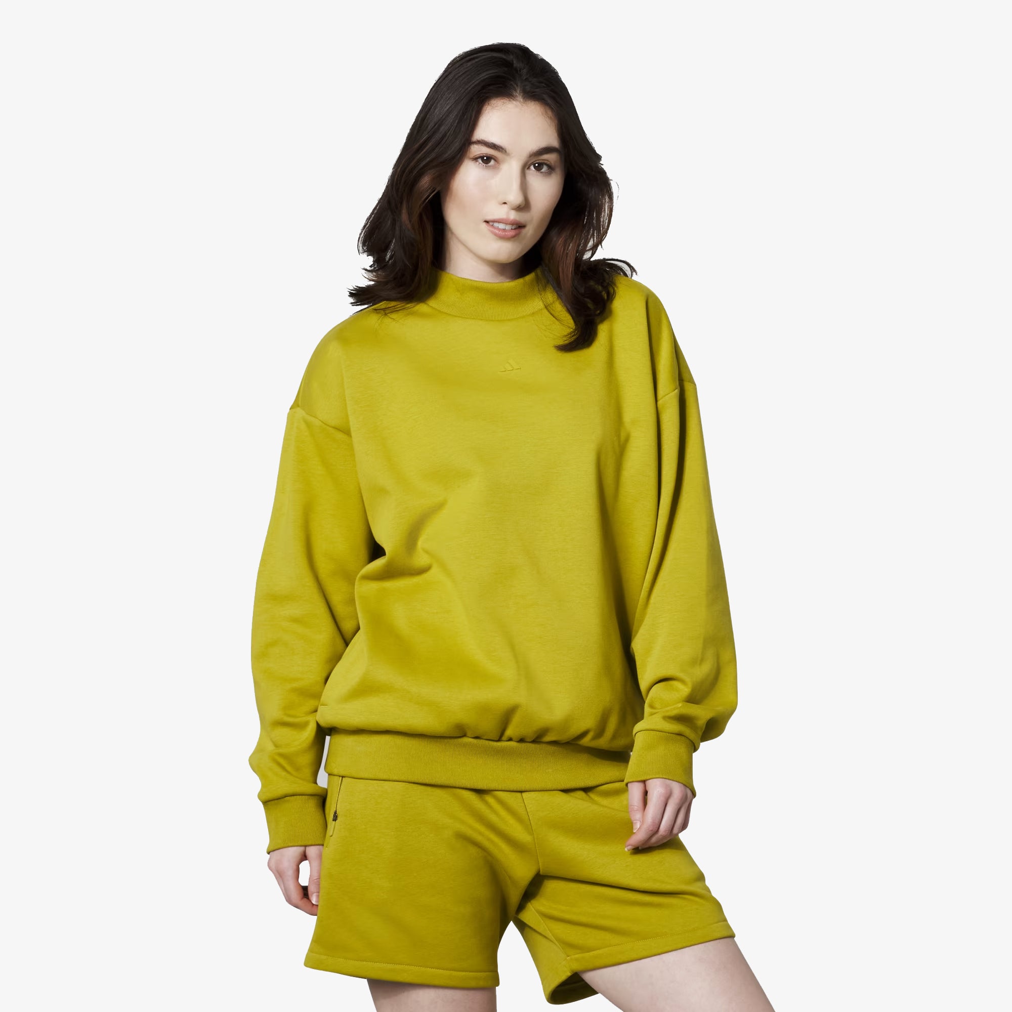 Adidas Basketball Sweatshirt 'Olives'