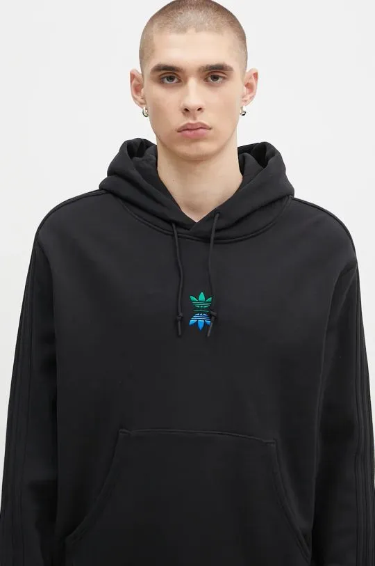 adidas Originals Rolling Links Hoodie Men's Black Cotton Sweatshirt IW6657