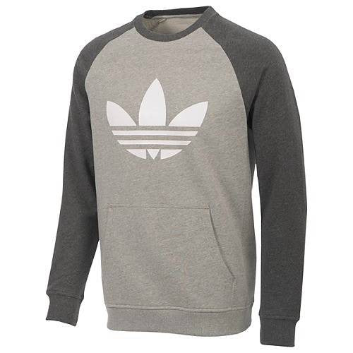 Adidas Sport Lite Crew Medium Grey/White Z35472