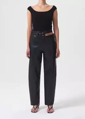 Agolde - Sustainable Denim with Recycled Leather Waistband - Detox