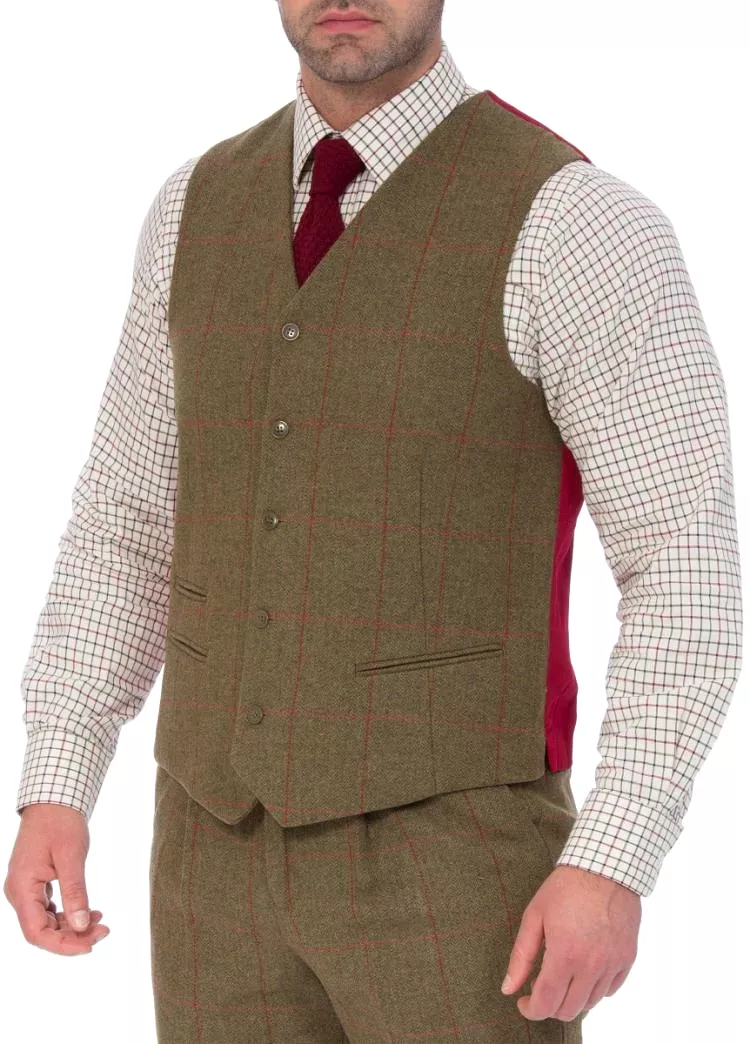 Alan Paine Combrook Lined Waistcoat