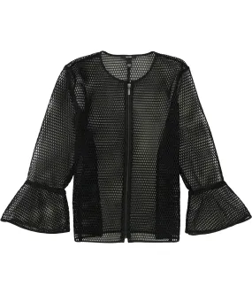 Alfani Sheer Mesh Jacket for Women