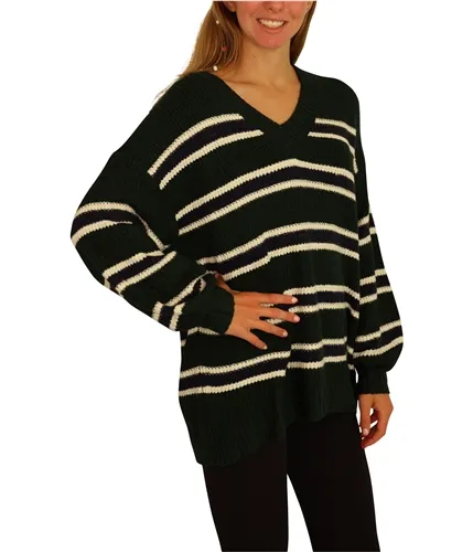 American Eagle Women's Stripe Pullover Sweater, TW3, trendy striped pullover for women, fashion sweater TW3