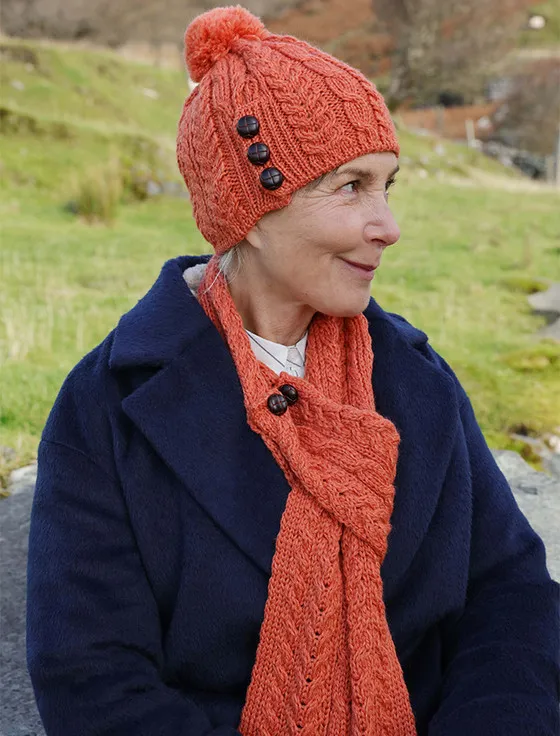 Aran Loop Scarf: Trendy and Versatile Winter Accessory