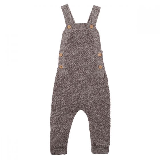 Baby Knit Overalls - Chestnut (SEO optimized)