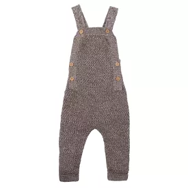 Baby Knit Overalls - Chestnut (SEO optimized)