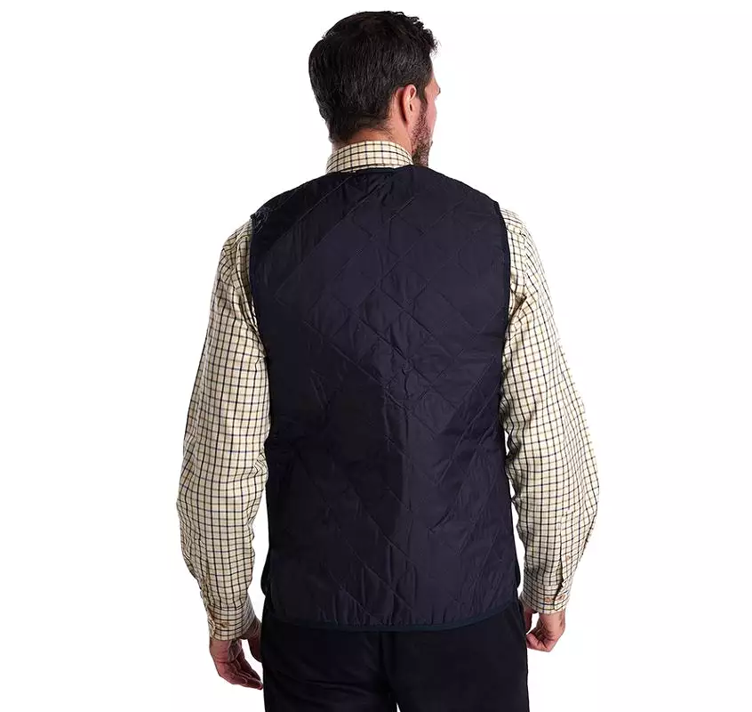 Barbour Quilted Vest, Zip-In Liner