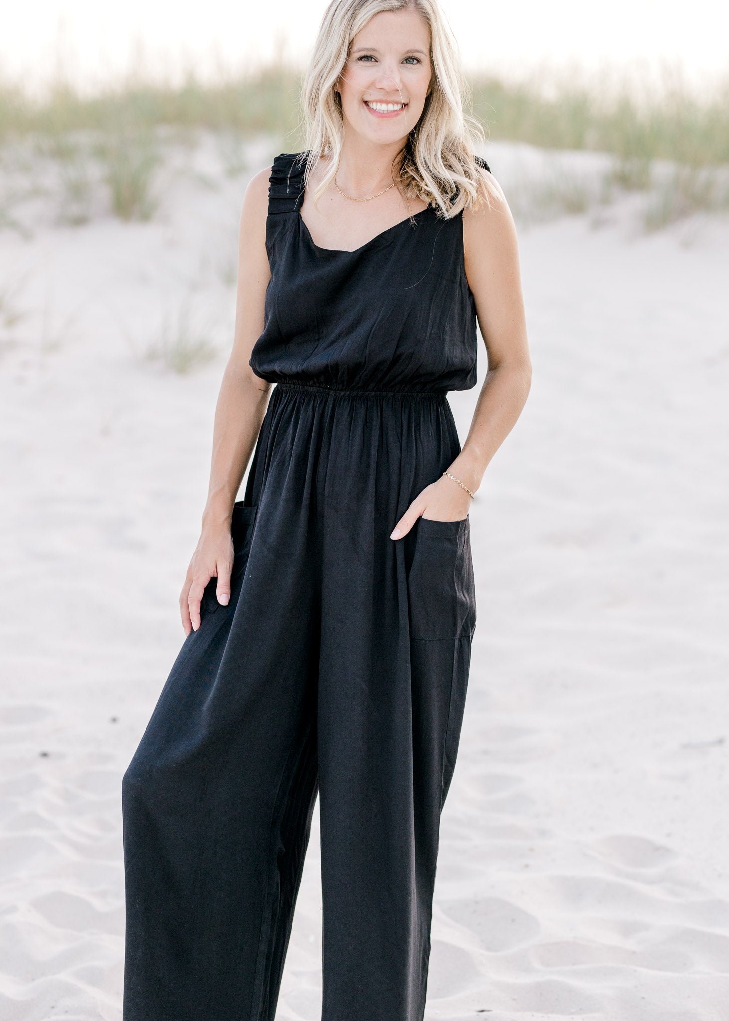 Basic Black Jumpsuit