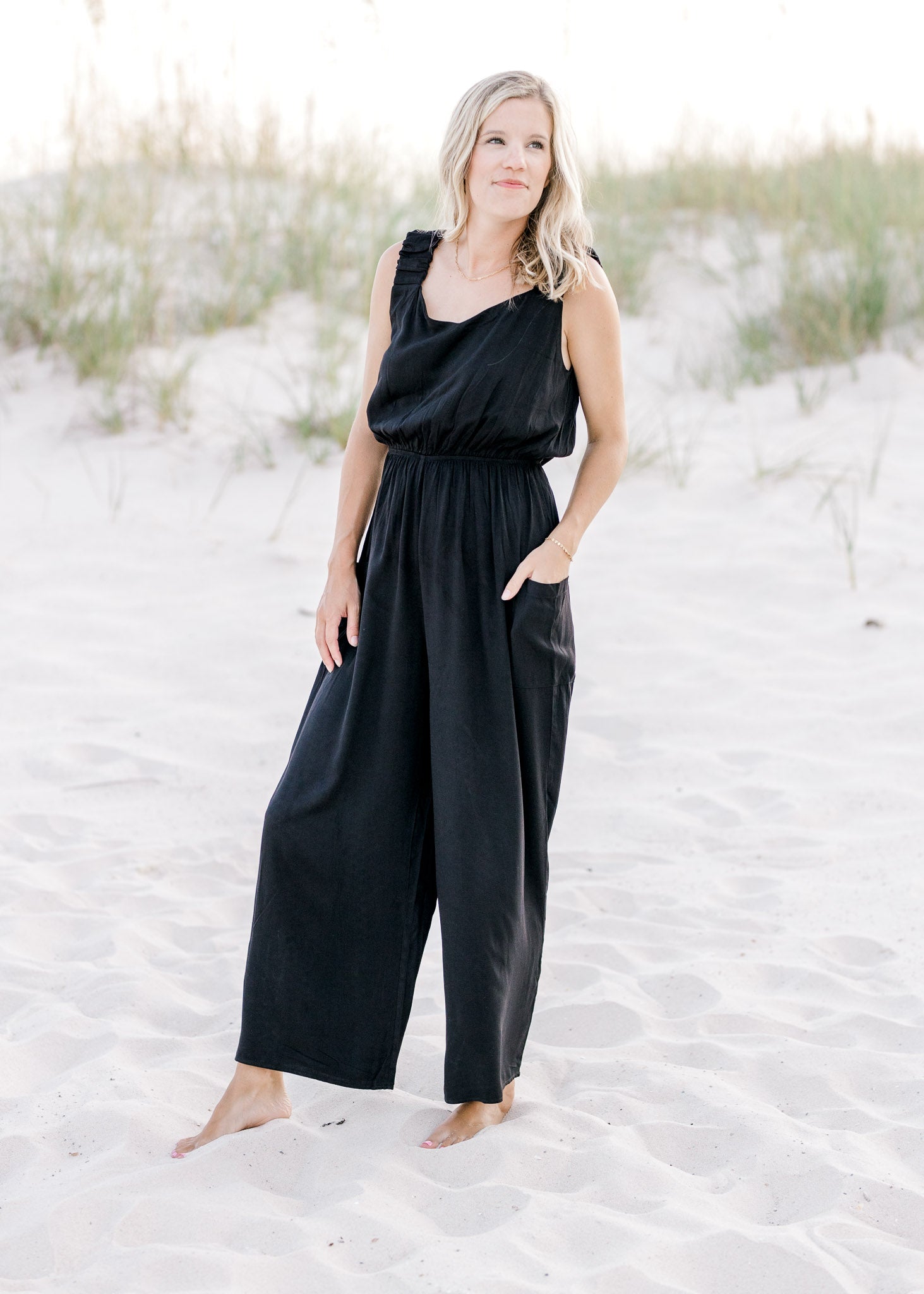 Basic Black Jumpsuit