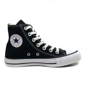 Black Converse Chuck Taylor All Star Core Hi sneakers.