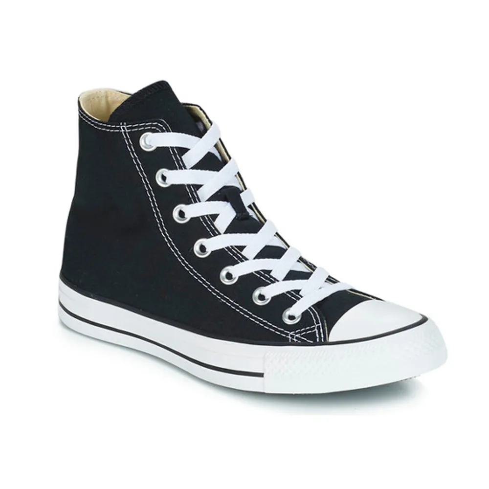 Black Converse Chuck Taylor All Star Core Hi sneakers.