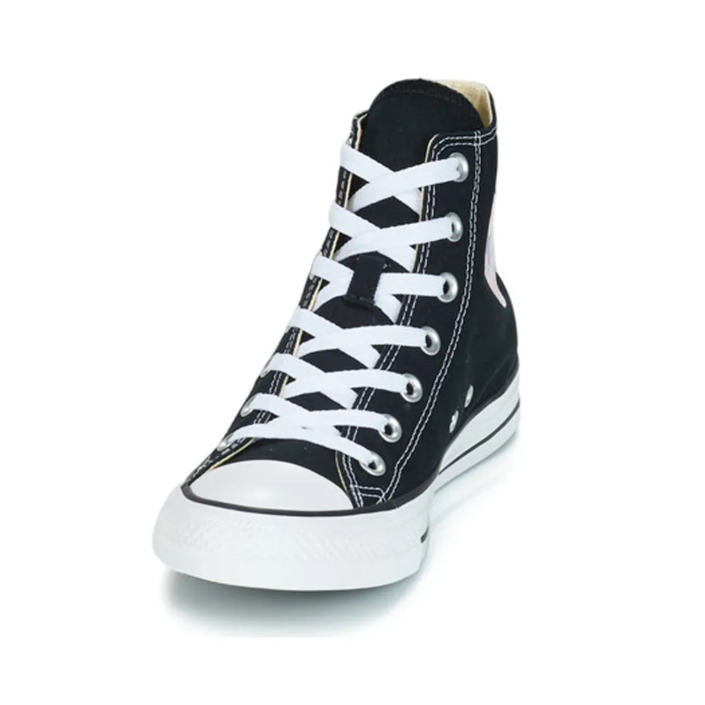 Black Converse Chuck Taylor All Star Core Hi sneakers.