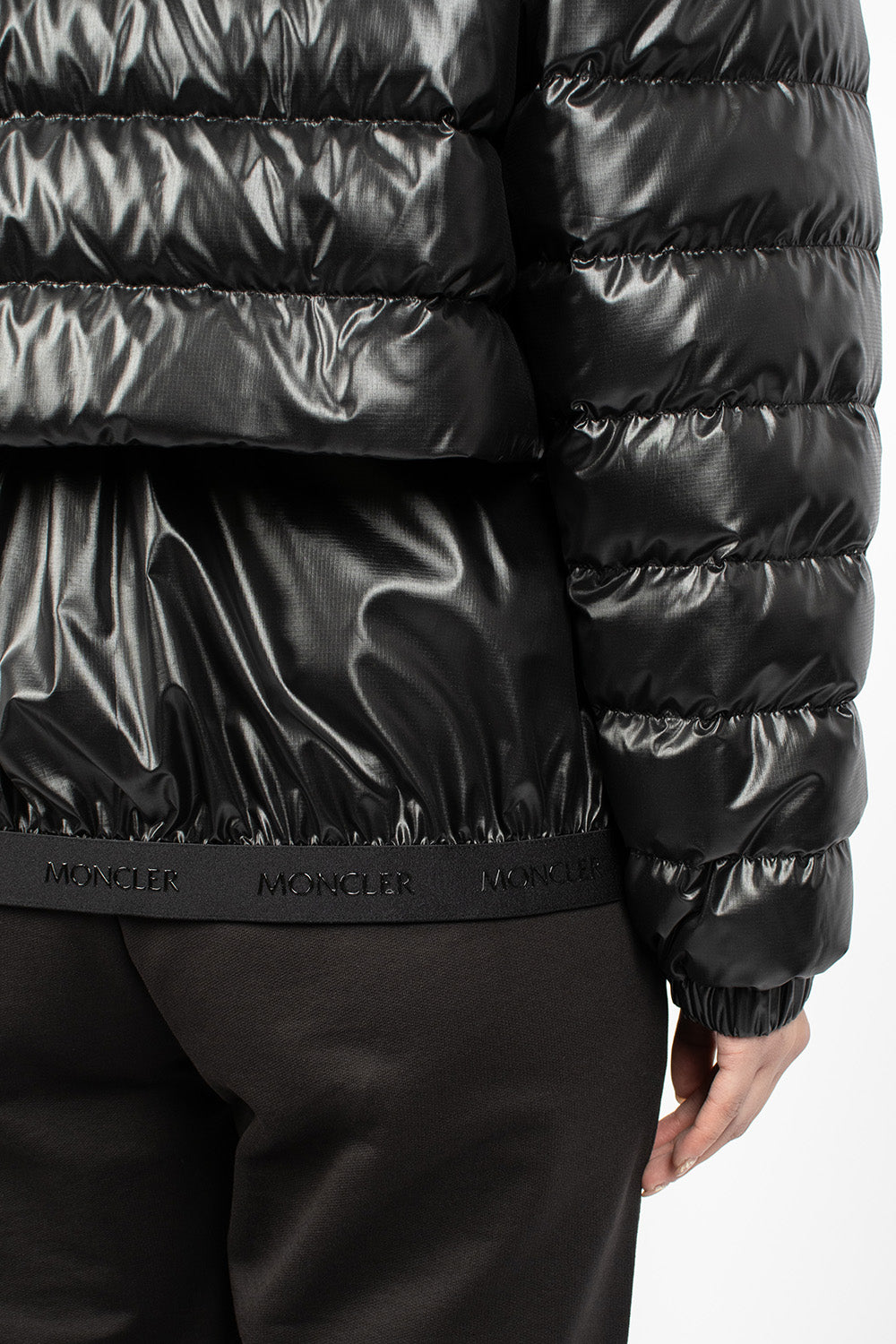 Black Criseide Short Down Jacket