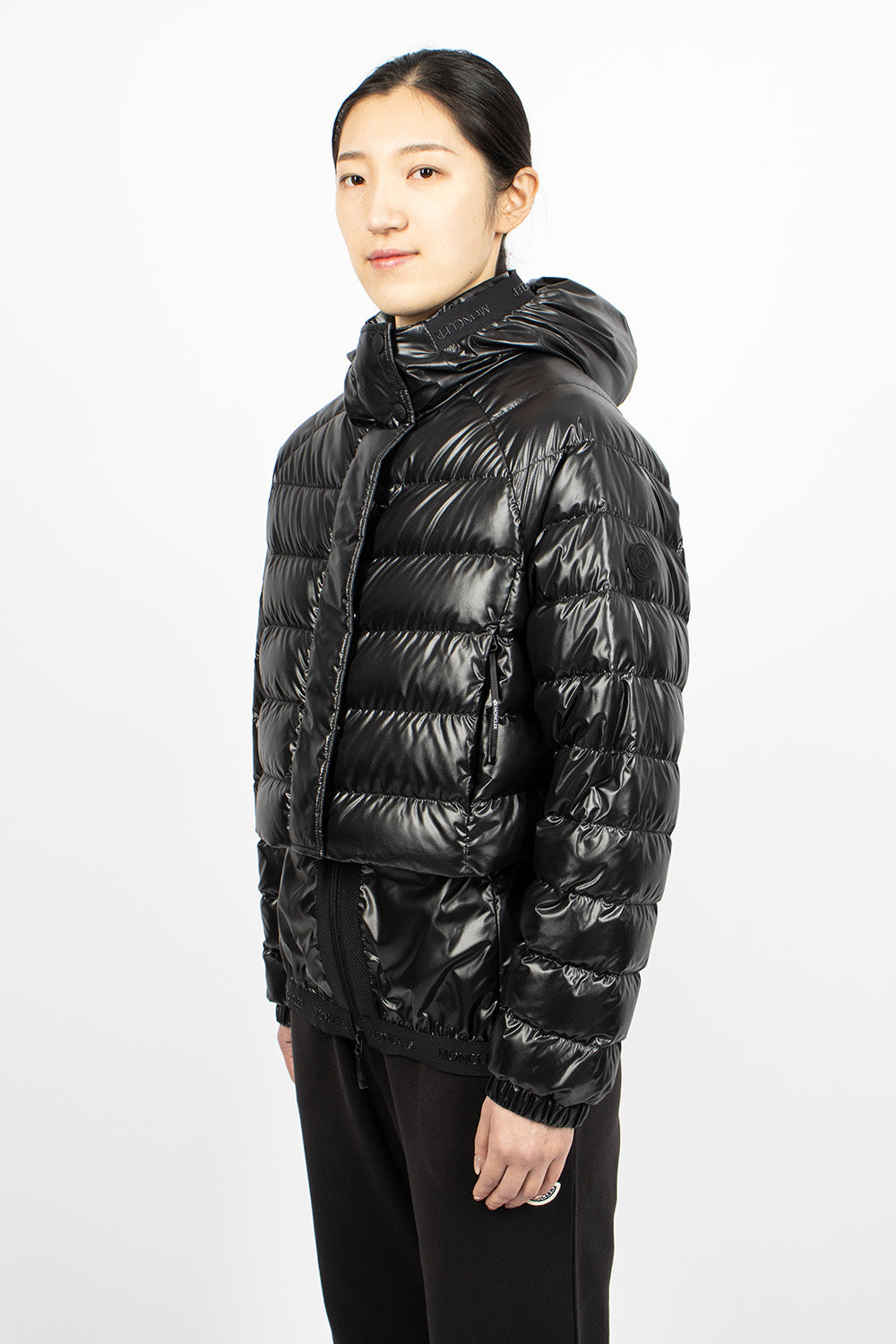 Black Criseide Short Down Jacket