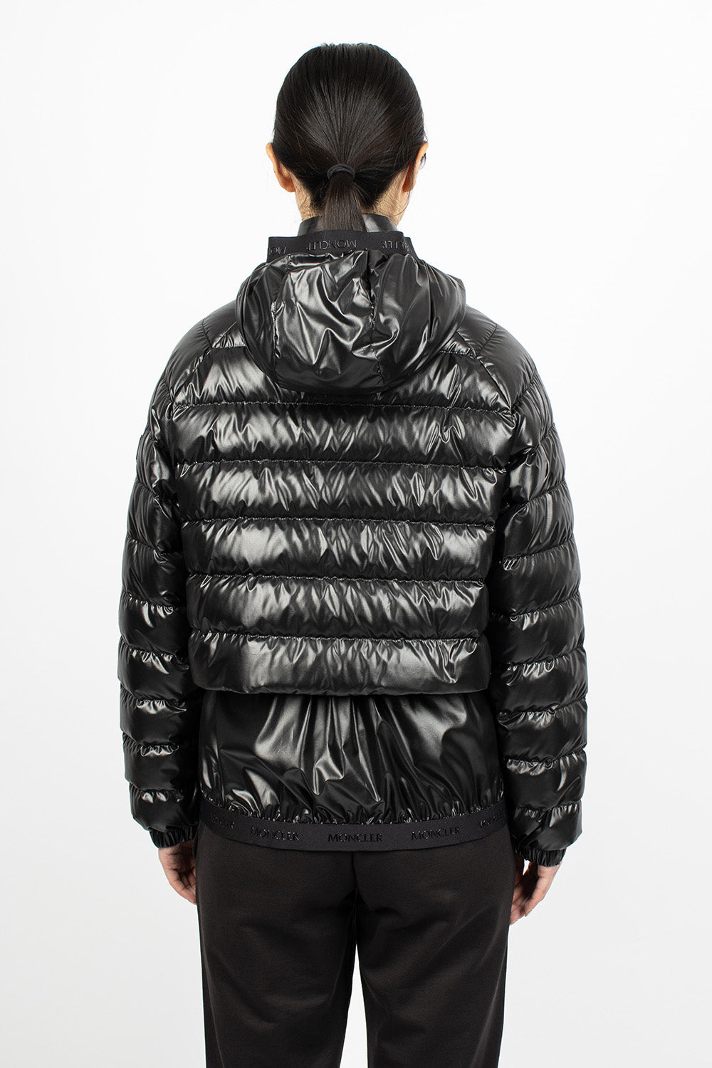 Black Criseide Short Down Jacket