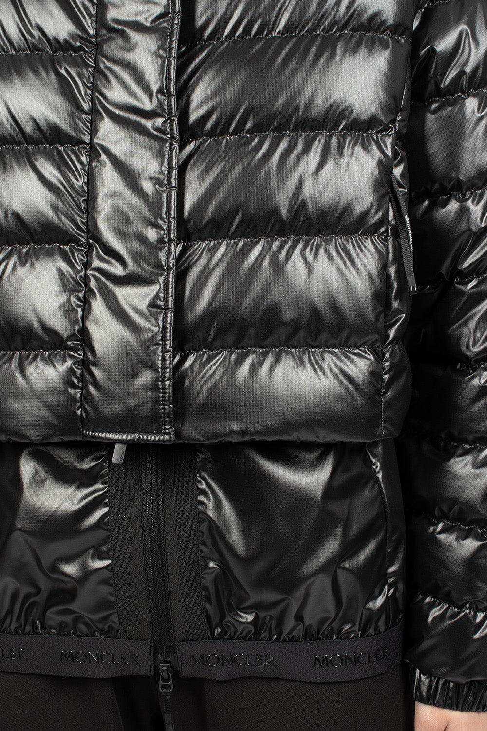 Black Criseide Short Down Jacket