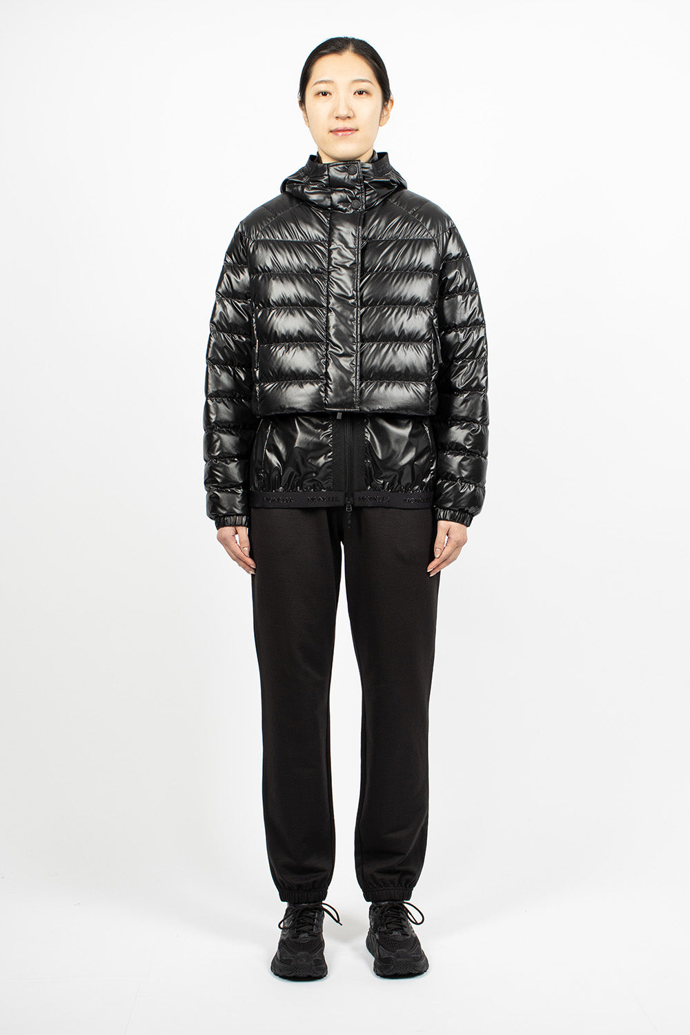 Black Criseide Short Down Jacket