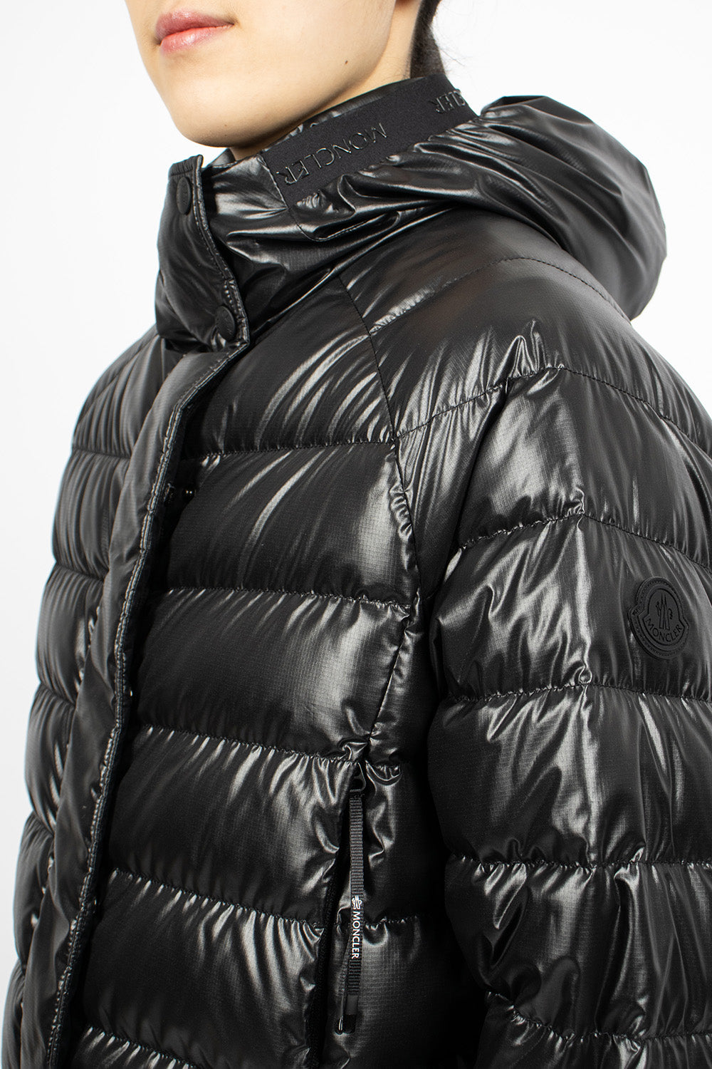 Black Criseide Short Down Jacket