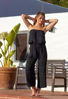 Black Free Spirit Jumpsuit - Bishop & Young