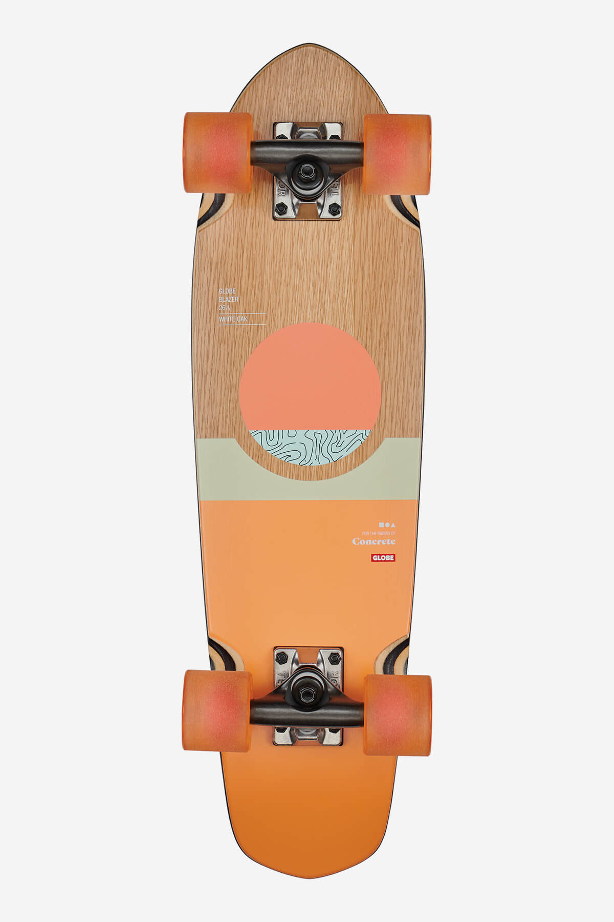 Blazer White Oak Concrete 26 Cruiserboard