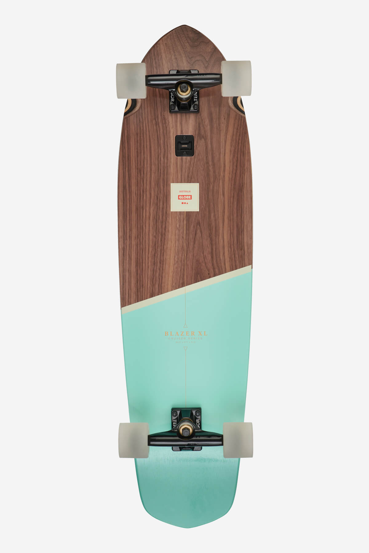 Blazer XL Cruiserboard - Walnut/Aruba Blue - 36