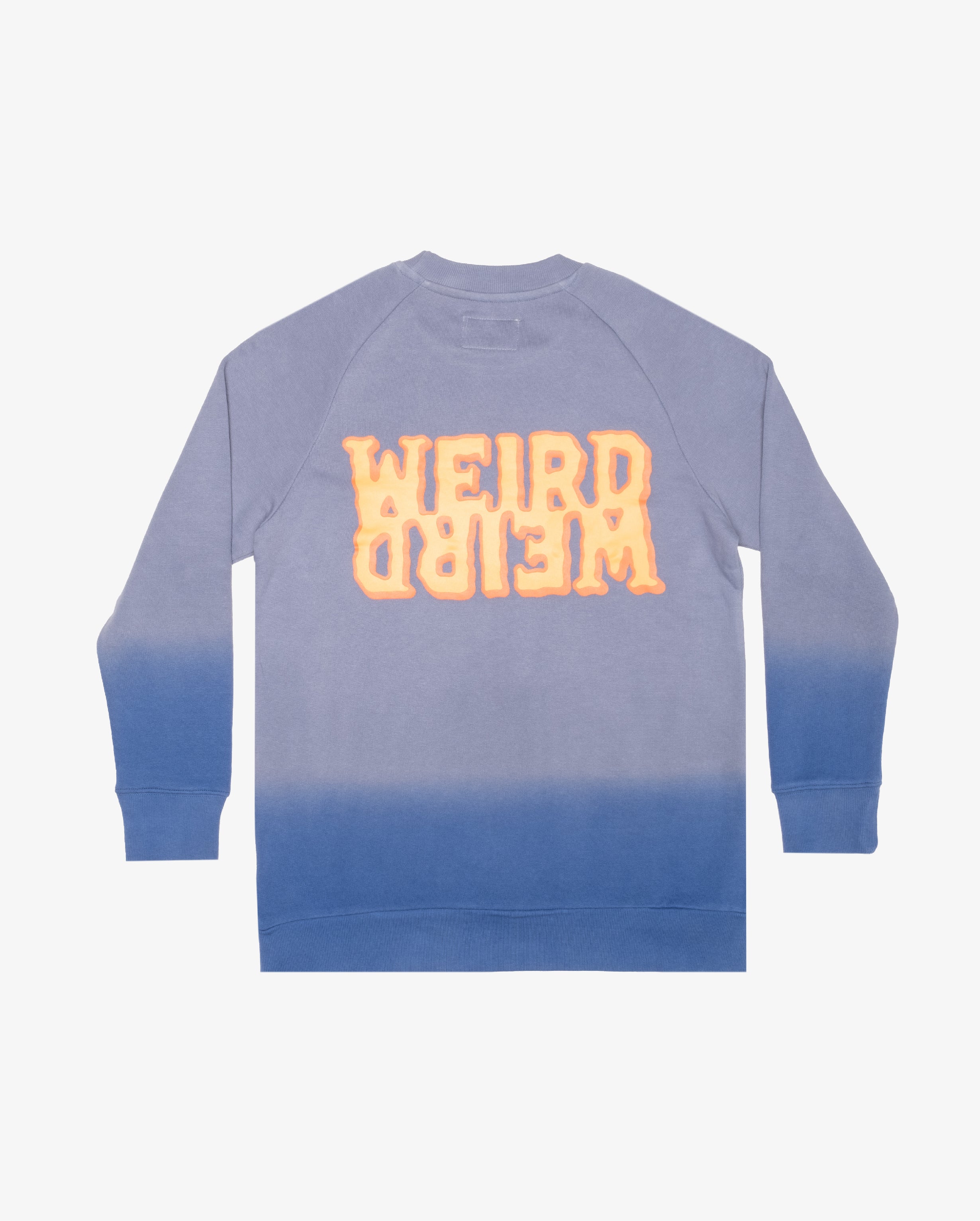 Blue Dip Dye Raglan Crew by BOB