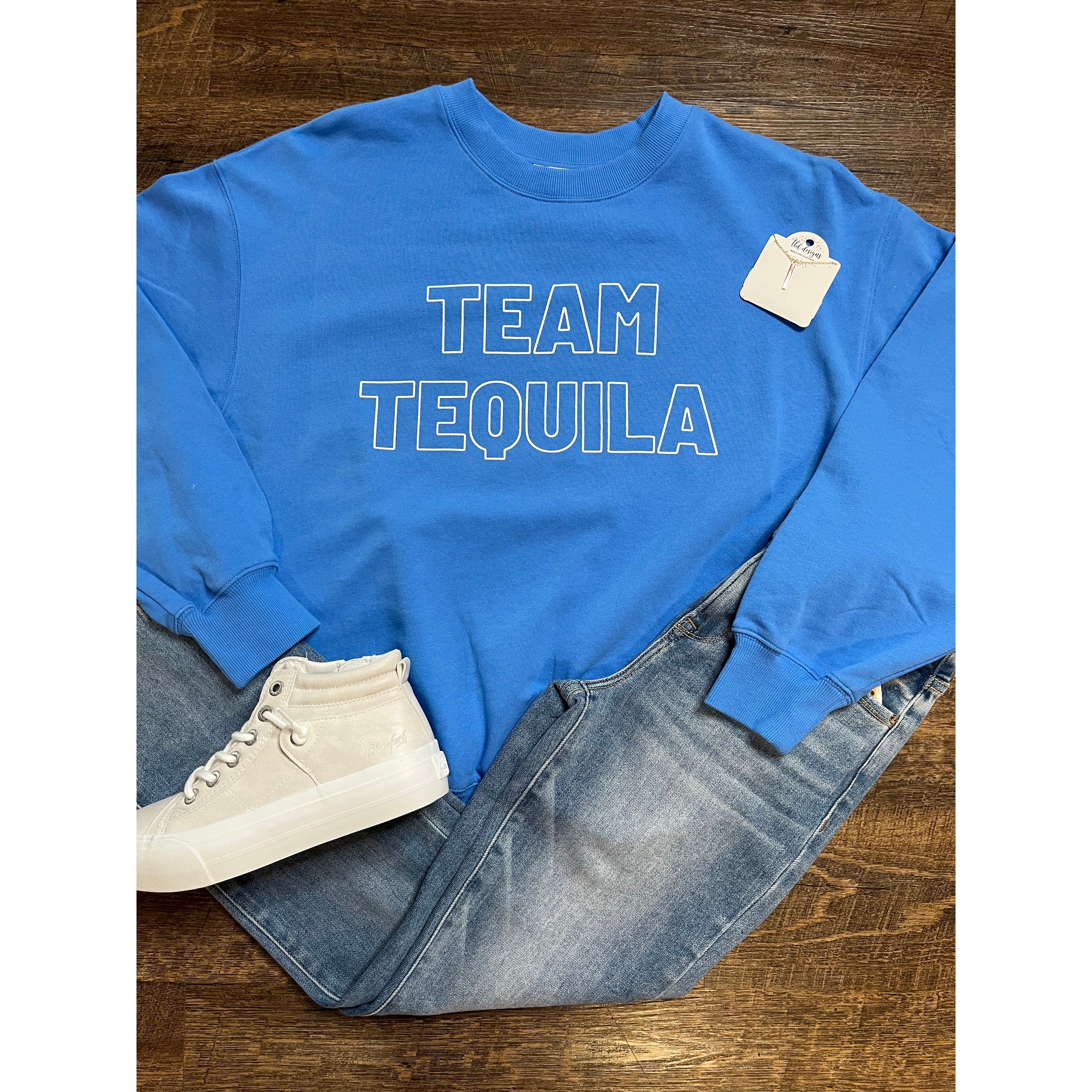 Blue Team Tequila Sweatshirt - Shop Now