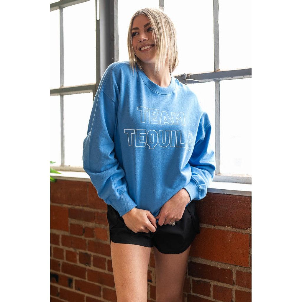 Blue Team Tequila Sweatshirt - Shop Now