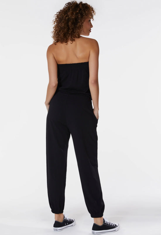 Bobi Strapless Jumpsuit Black - Buy Online