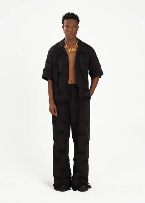 Men's Black Pant and Shirt Set Boyedoe Busumuru II