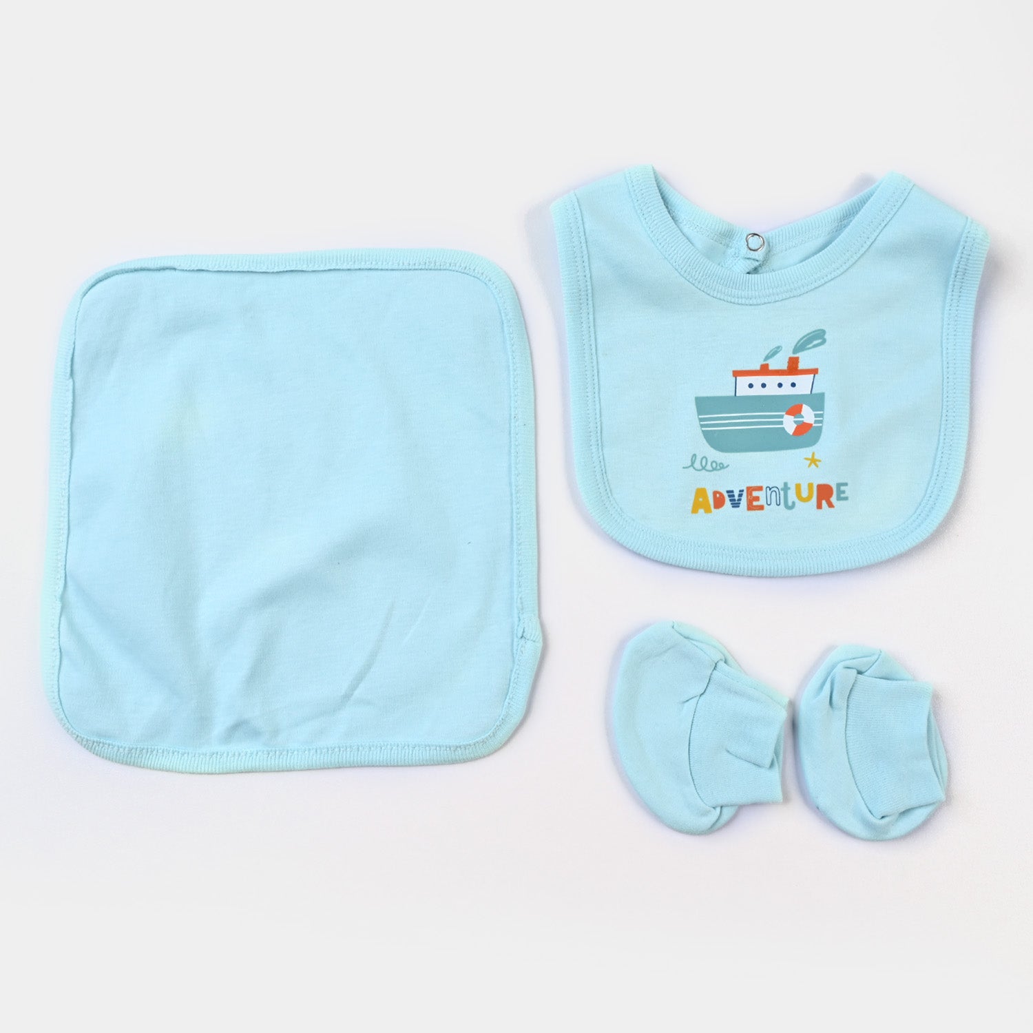 Boys Cotton Poplin 7 Piece Set Marine Life Mix