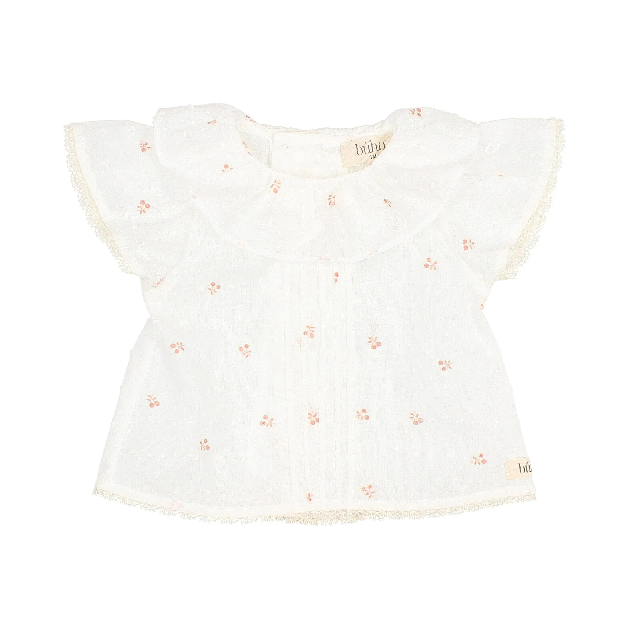 Buho Baby Cherry Blouse & Culotte Set