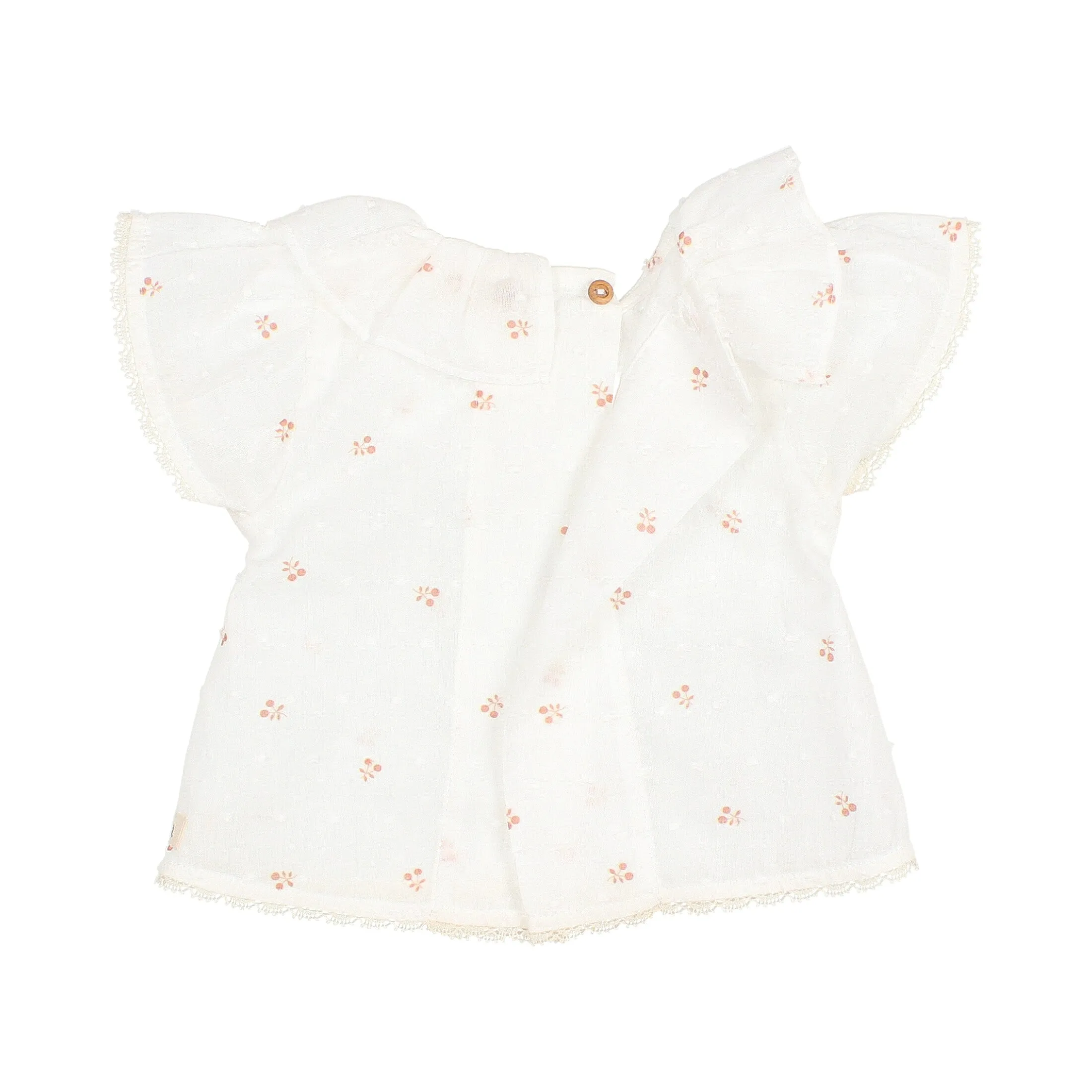 Buho Baby Cherry Blouse & Culotte Set