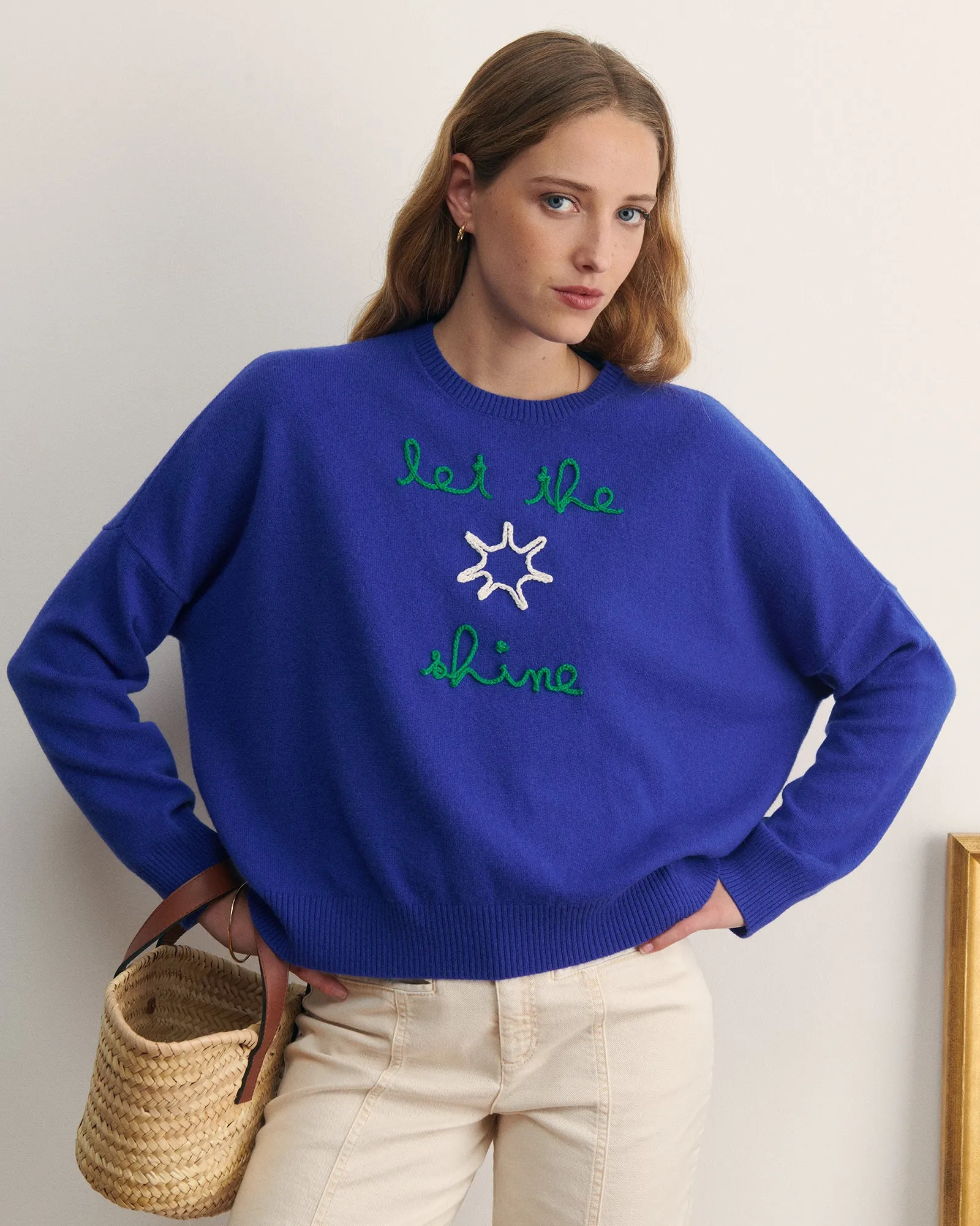 buzelin cashmere sweater Let The Sun Shine