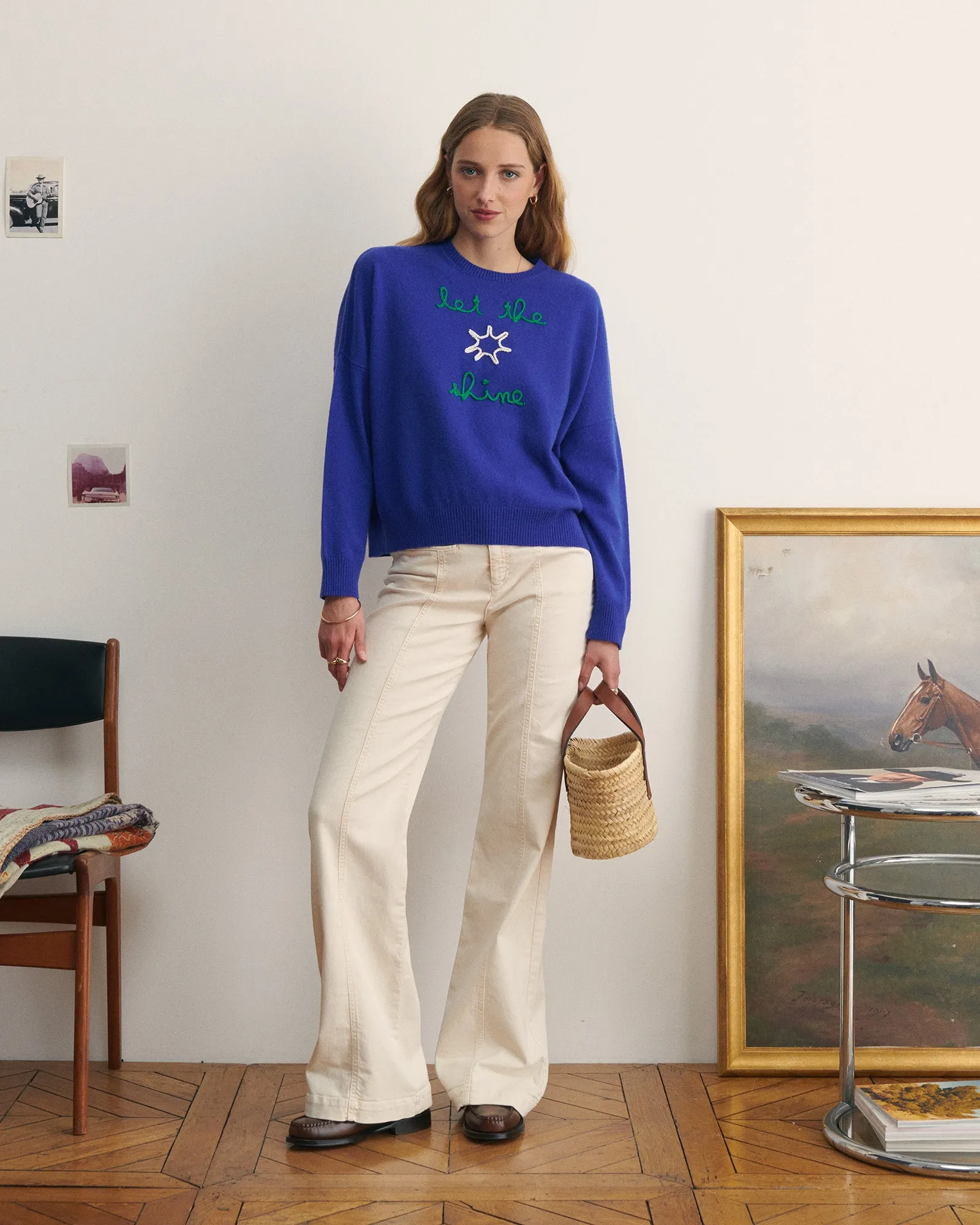 buzelin cashmere sweater Let The Sun Shine