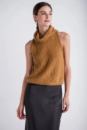 Sleeveless Mockneck Sweater - By Together.