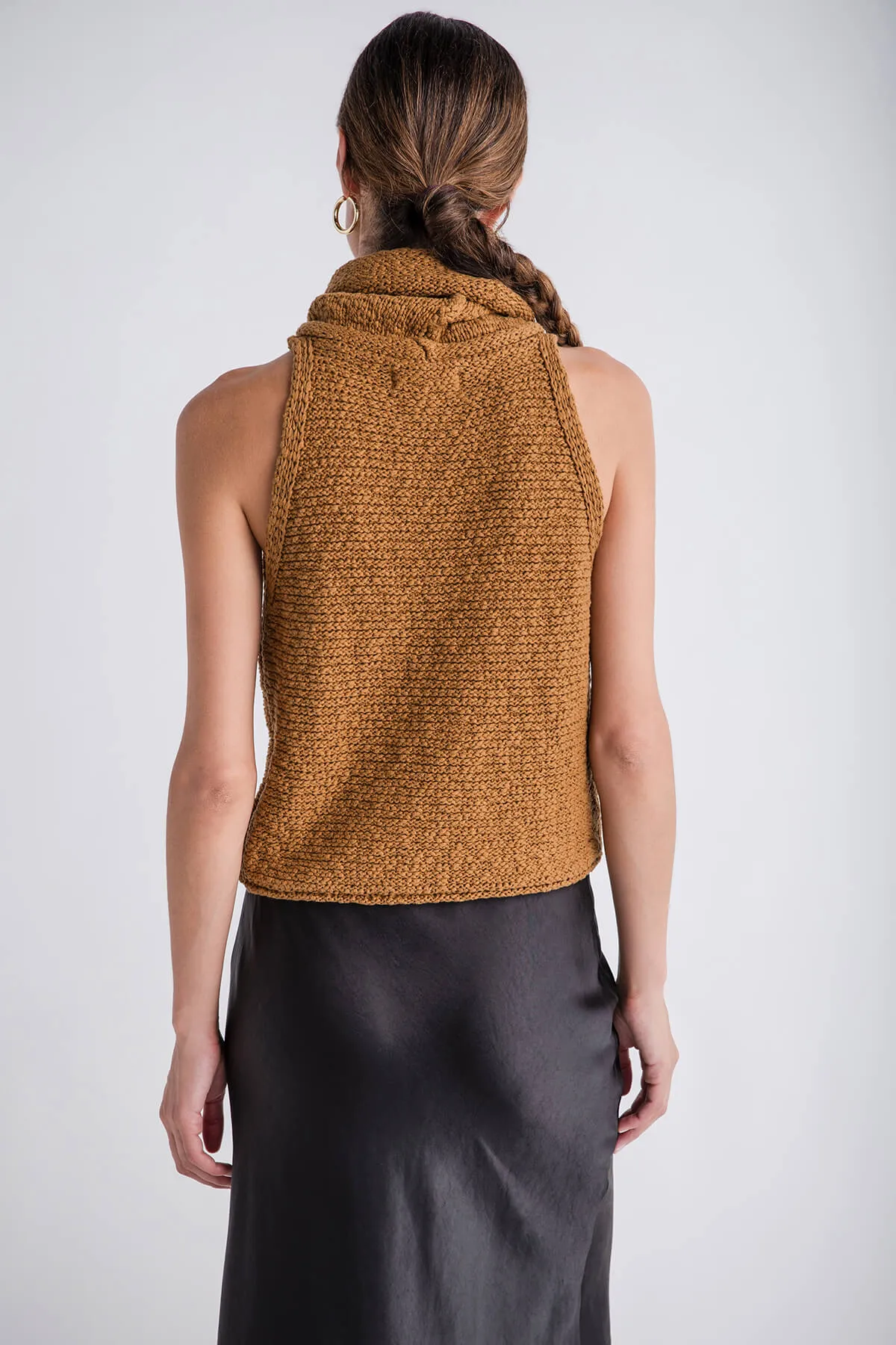 Sleeveless Mockneck Sweater - By Together.