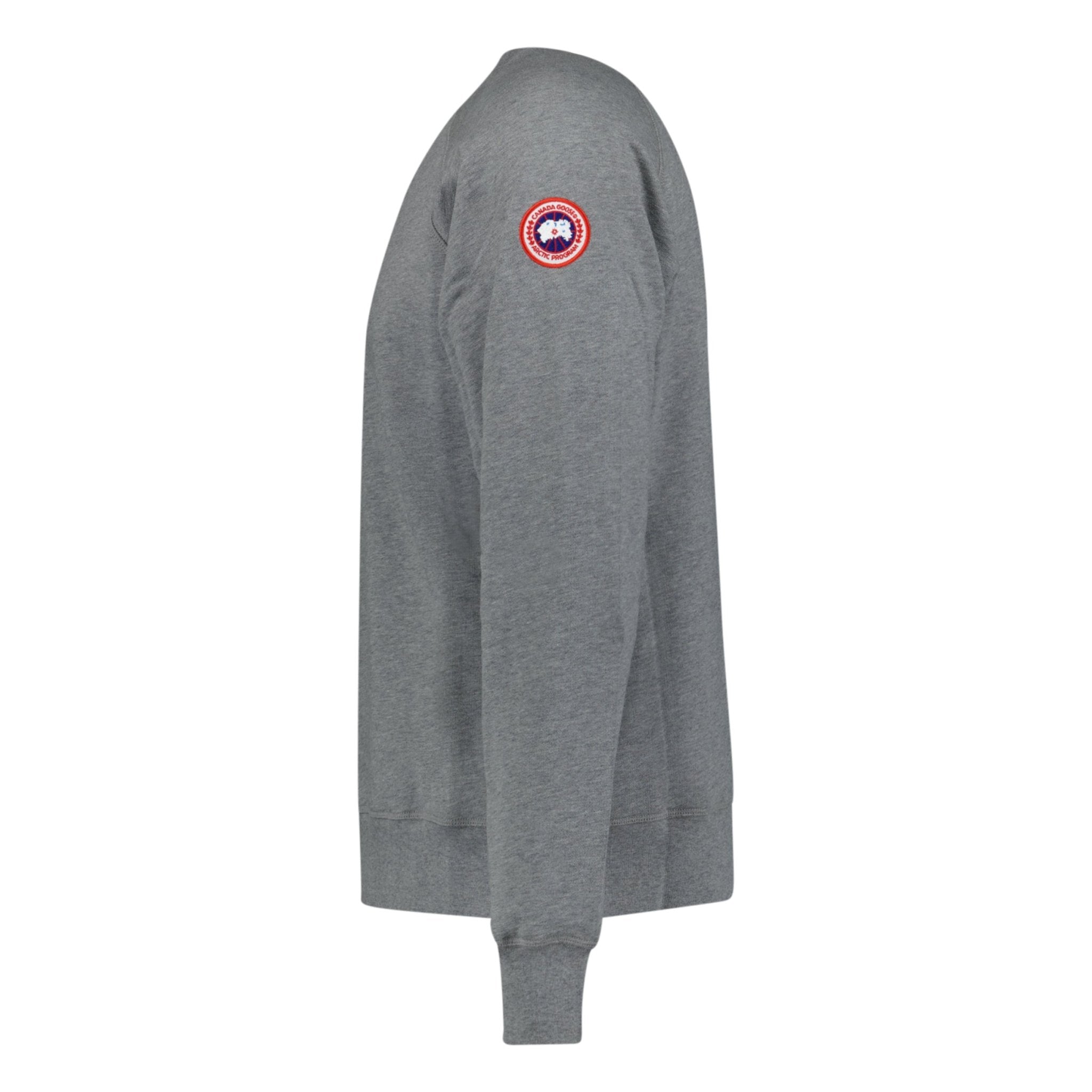 Canada Goose Huron Crew Neck Sweatshirt Grey - Shop Now