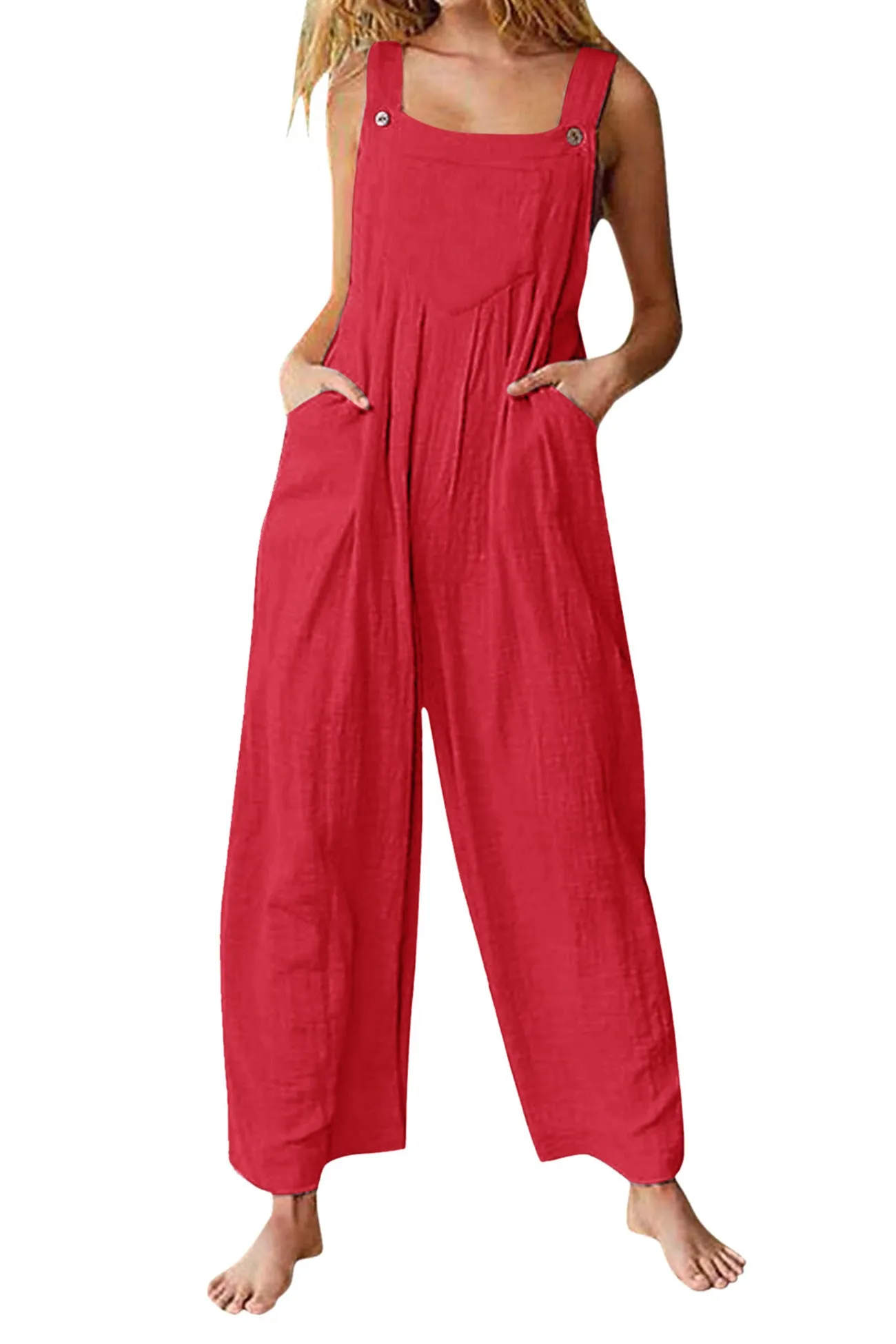 Pocket Jumpsuits in Candy Colors