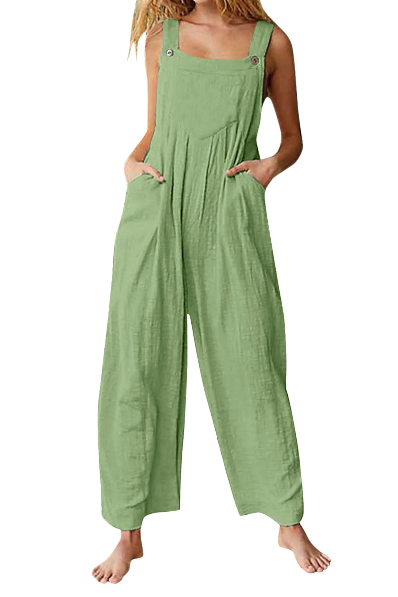 Pocket Jumpsuits in Candy Colors