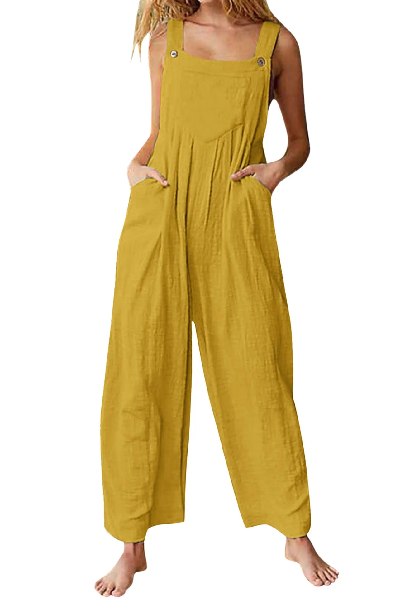 Pocket Jumpsuits in Candy Colors