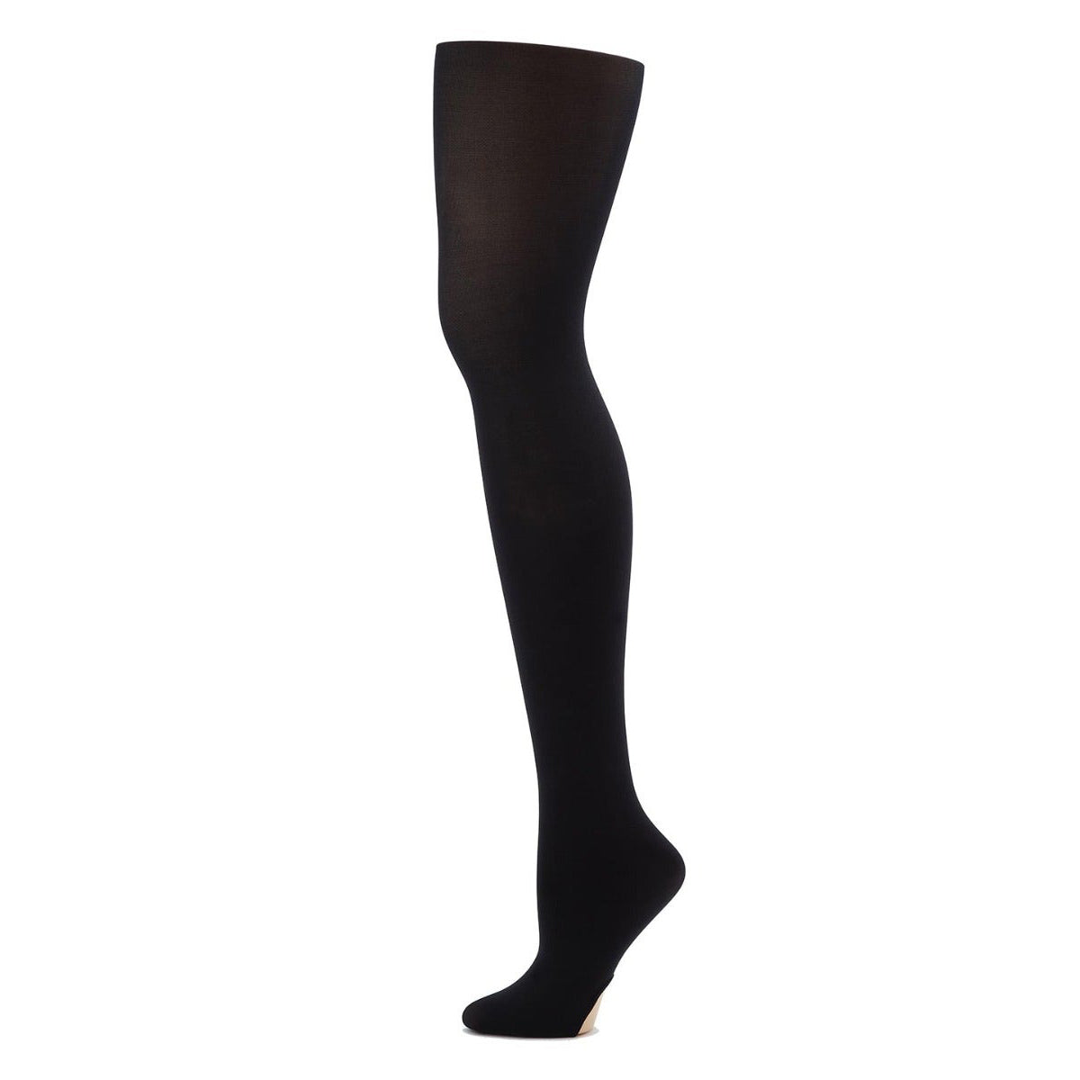 Capezio Transition Tights with Ultra Soft Self-Knit Waistband for Girls