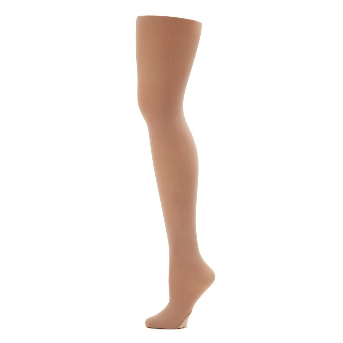 Capezio Transition Tights with Ultra Soft Self-Knit Waistband for Girls