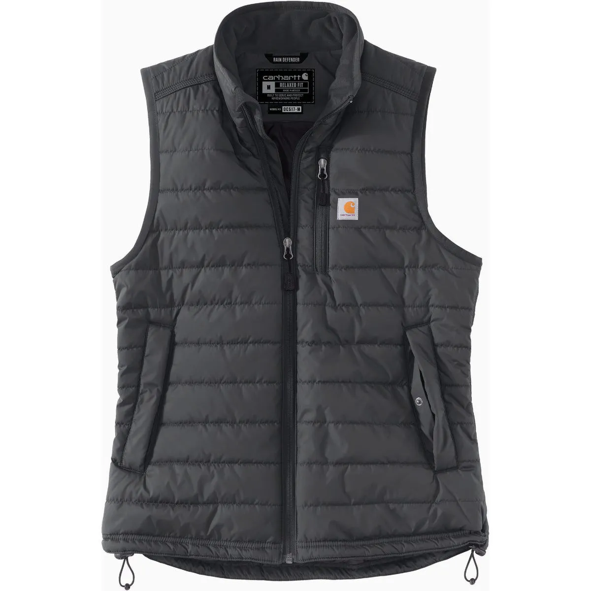 Carhartt Rain Defender Women's XXL Regular Shadow Lightweight Insulated Vest - Relaxed Fit