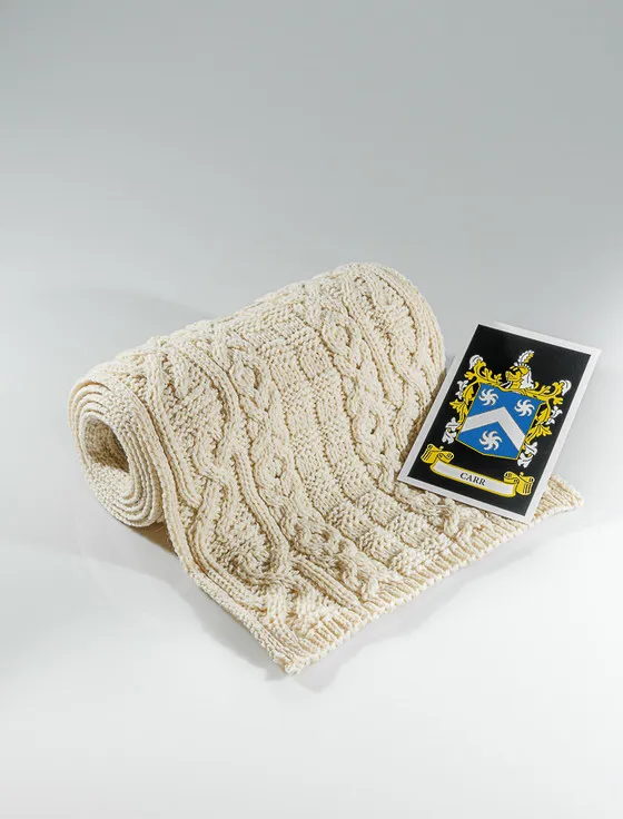 Carr Clan Knitted Scarf | Stylish and Warm Scarves for Clan Members