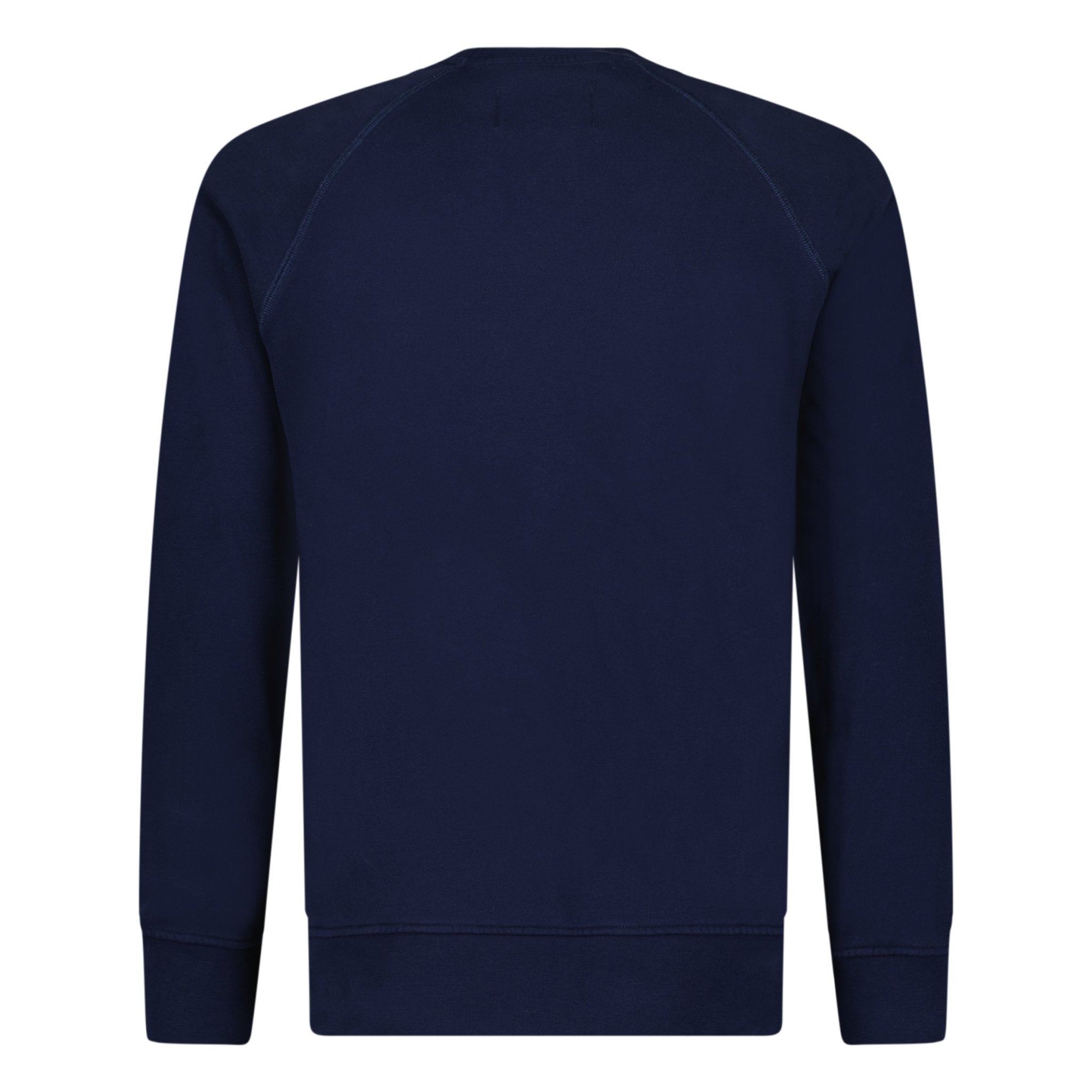 Casablanca navy crew neck sweatshirt - Shop Now!